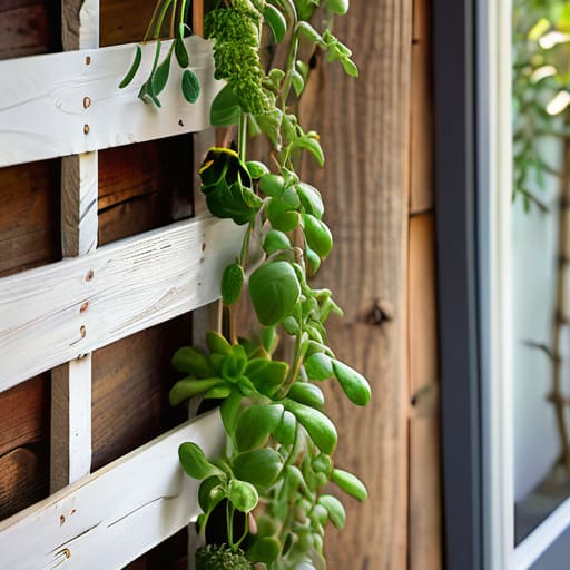 A Vertical Oasis for Urban Greens garden.