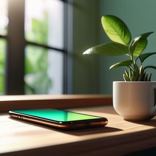 Cultivating Focus with Forest app virtual trees.