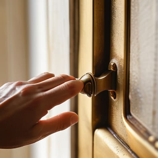 Finding Peace Through Simple Lubricating Door Hinges
