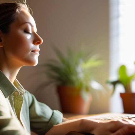 Relieve Neck Tension at Work With Mindful Flow
