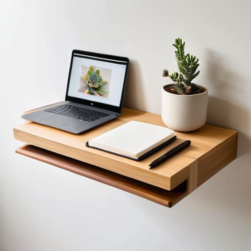 Small Space Office Organization With Sea Glass Serenity