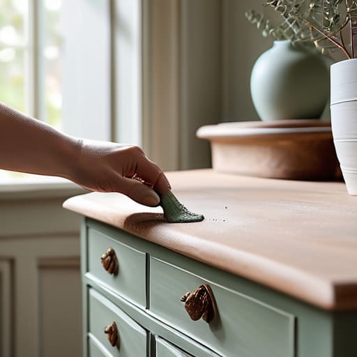 Botanical Bliss with Chalk Paint furniture.