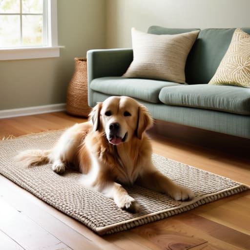 Choosing Easy to Clean Flooring for Dogs and Nature.