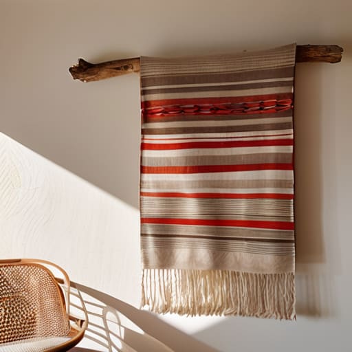 Creative Upcycled Textile Wall Hangings.