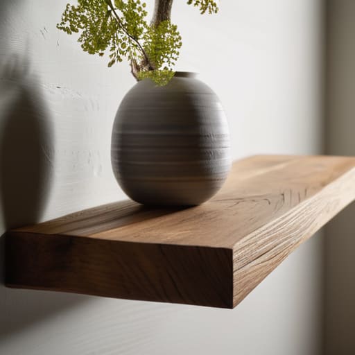 Sturdy floating shelves diy project guide.