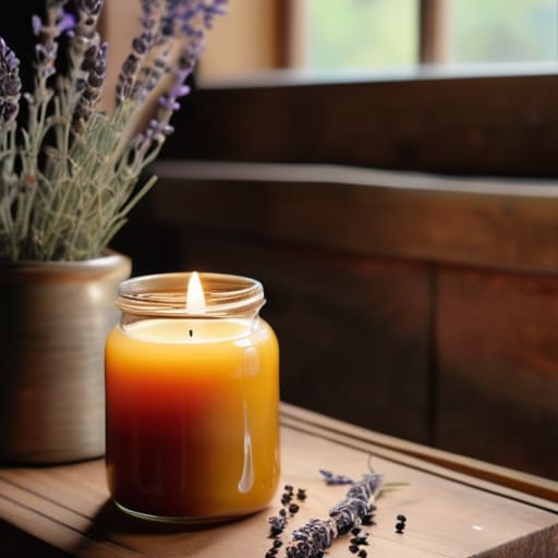 Guide on how to make candles.