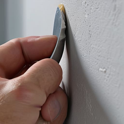 How to patch a hole in the wall.