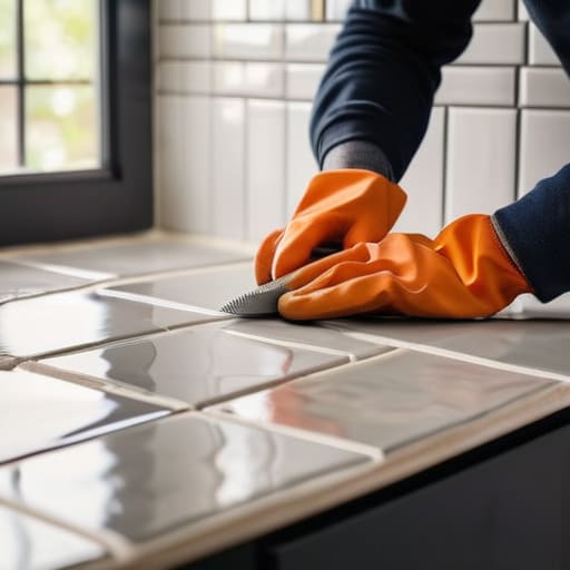 DIY guide on how to tile a backsplash.