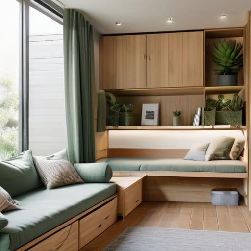 Effective small space organization ideas.