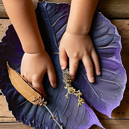 Natural painting tools, Nature’s Own Paintbrushes.