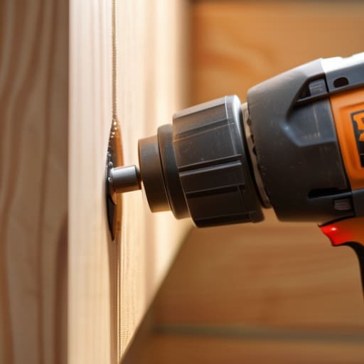 Guide on how to install a shelf.