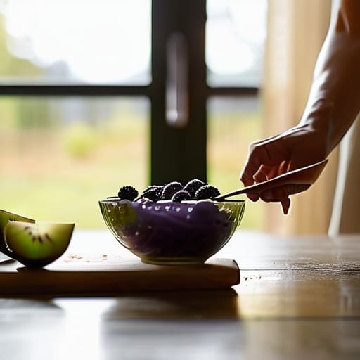Practicing mindful eating to enjoy food better.